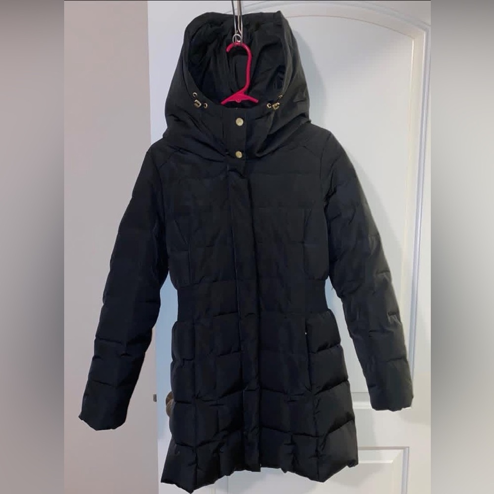 Cole Haan • Signature Puffer Coat Black Size Small - Picture 2 of 3